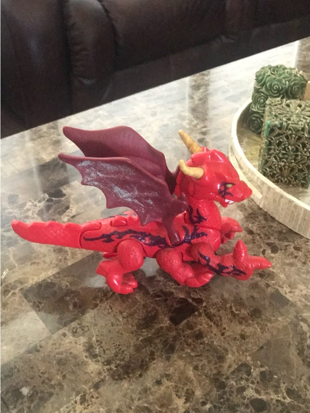 Red Dragon Action Figure Toy for Kids